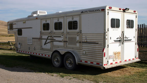 Elite 3 Horse Living Quarters Trailer for sale